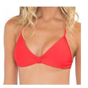 LULI FAMA Womens Tassel Back Bra Top